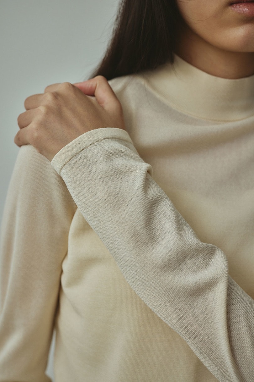 バックストリングウォッシャブルニット 詳細画像 IVOY 7