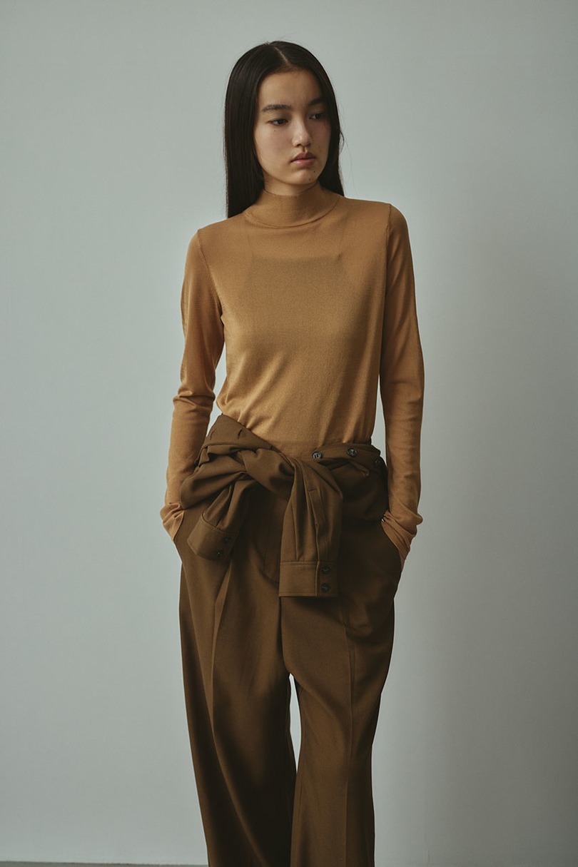 バックストリングウォッシャブルニット 詳細画像 BEG 3