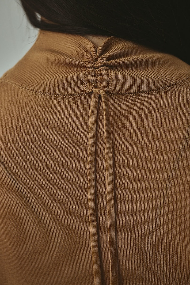 バックストリングウォッシャブルニット 詳細画像 BEG 7