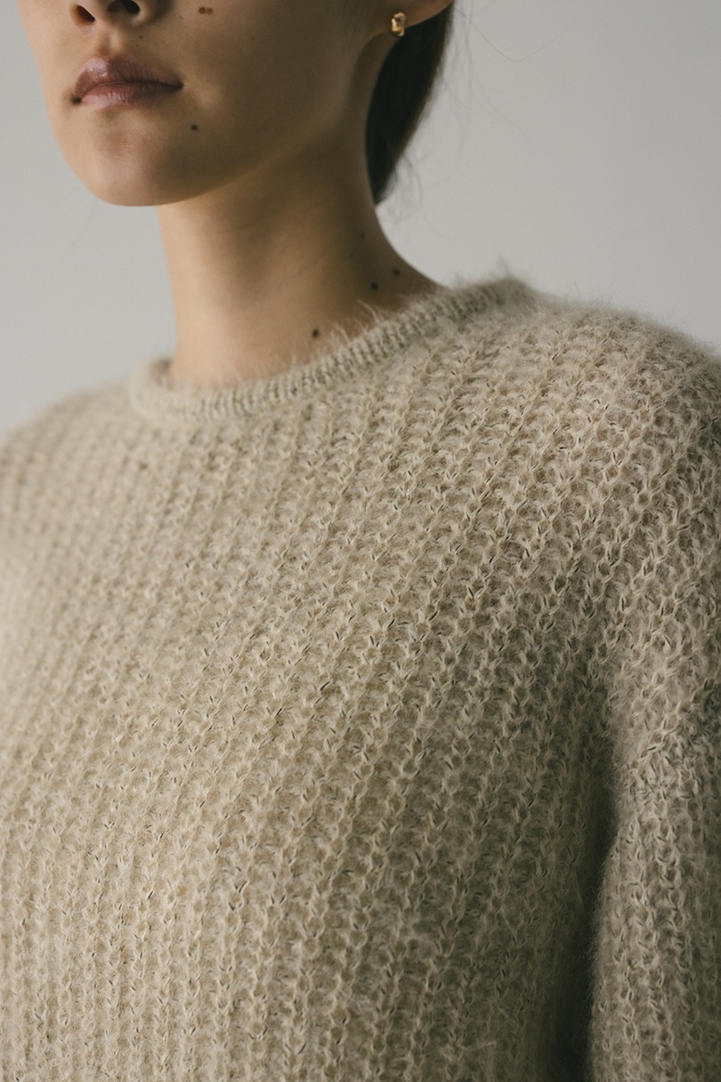 ミックスヘアリーボリュームニット 詳細画像 IVOY 5