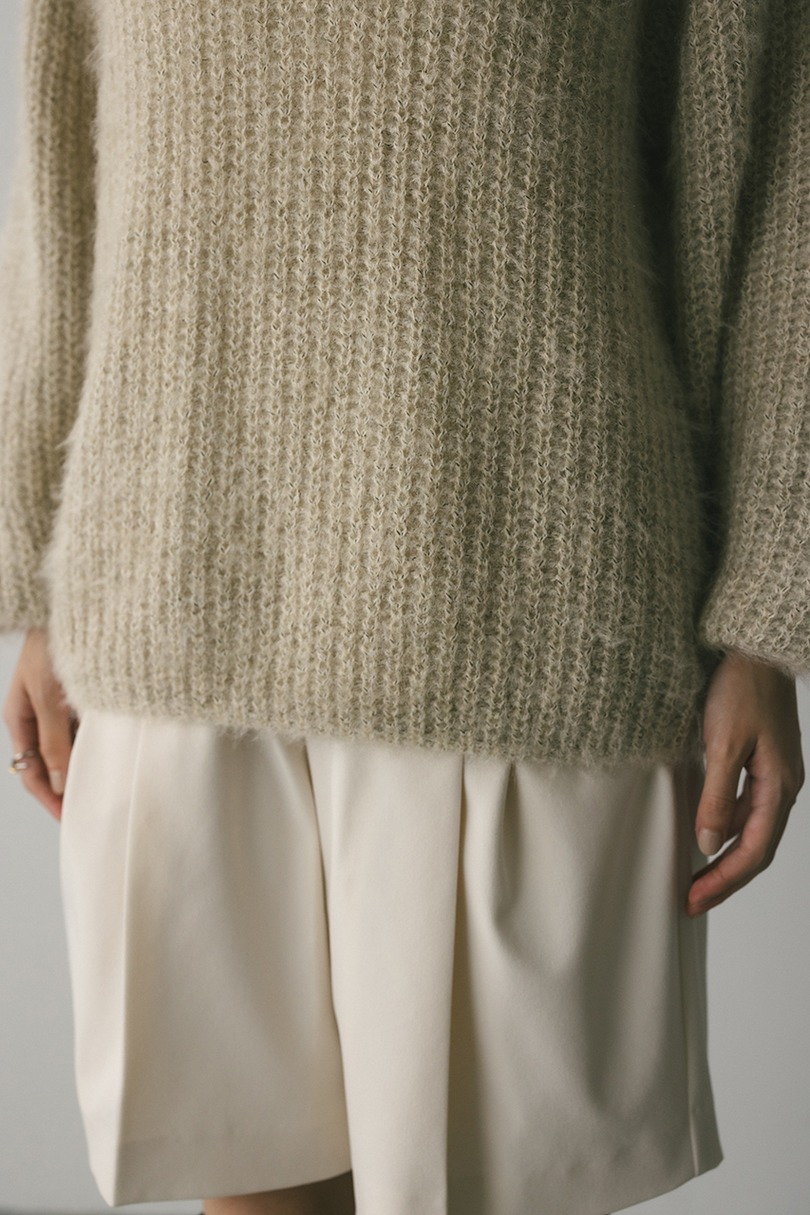 ミックスヘアリーボリュームニット 詳細画像 IVOY 6