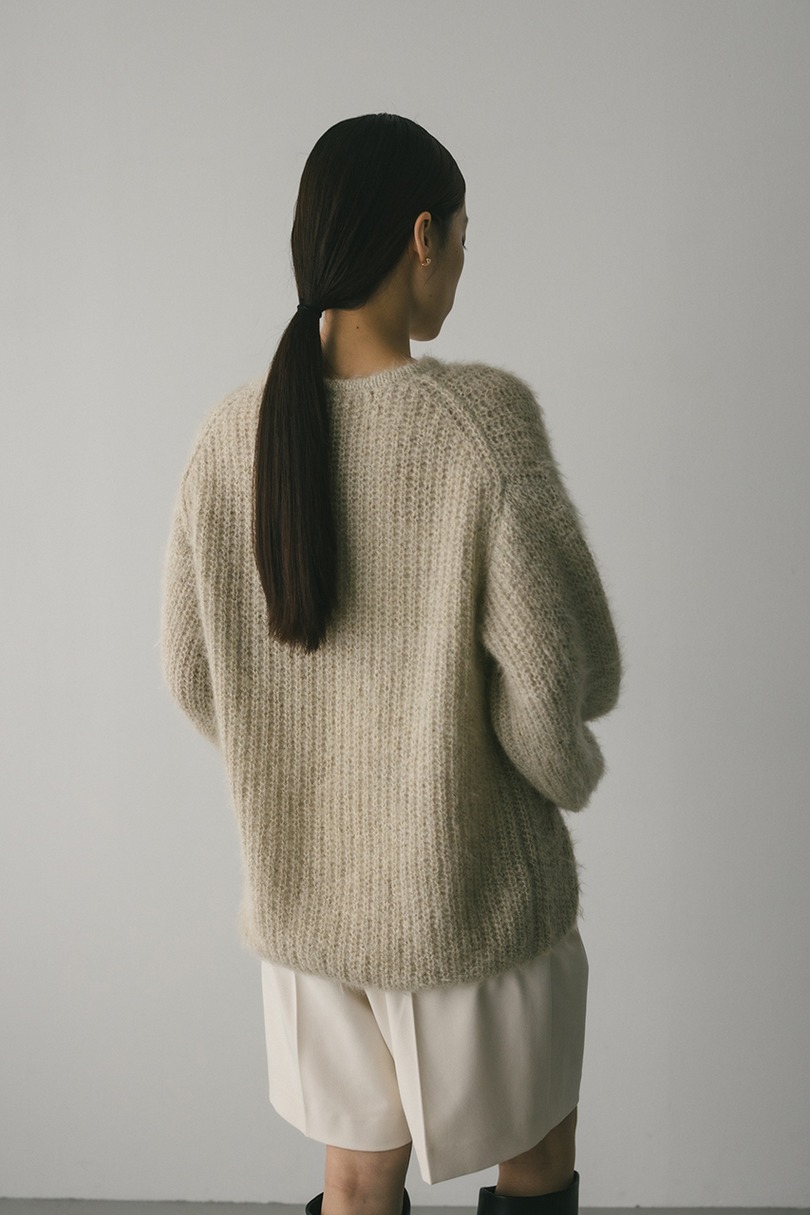 ミックスヘアリーボリュームニット 詳細画像 IVOY 7