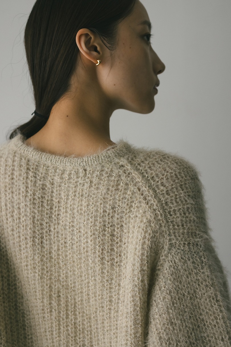 ミックスヘアリーボリュームニット 詳細画像 IVOY 8