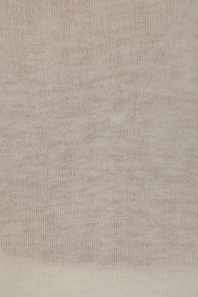 2WAYウォッシャブルハイネックオープンニット 詳細画像 WHT 12