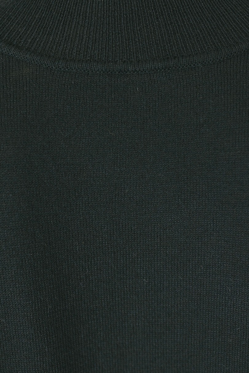 2WAYウォッシャブルハイネックオープンニット 詳細画像 BLK 10