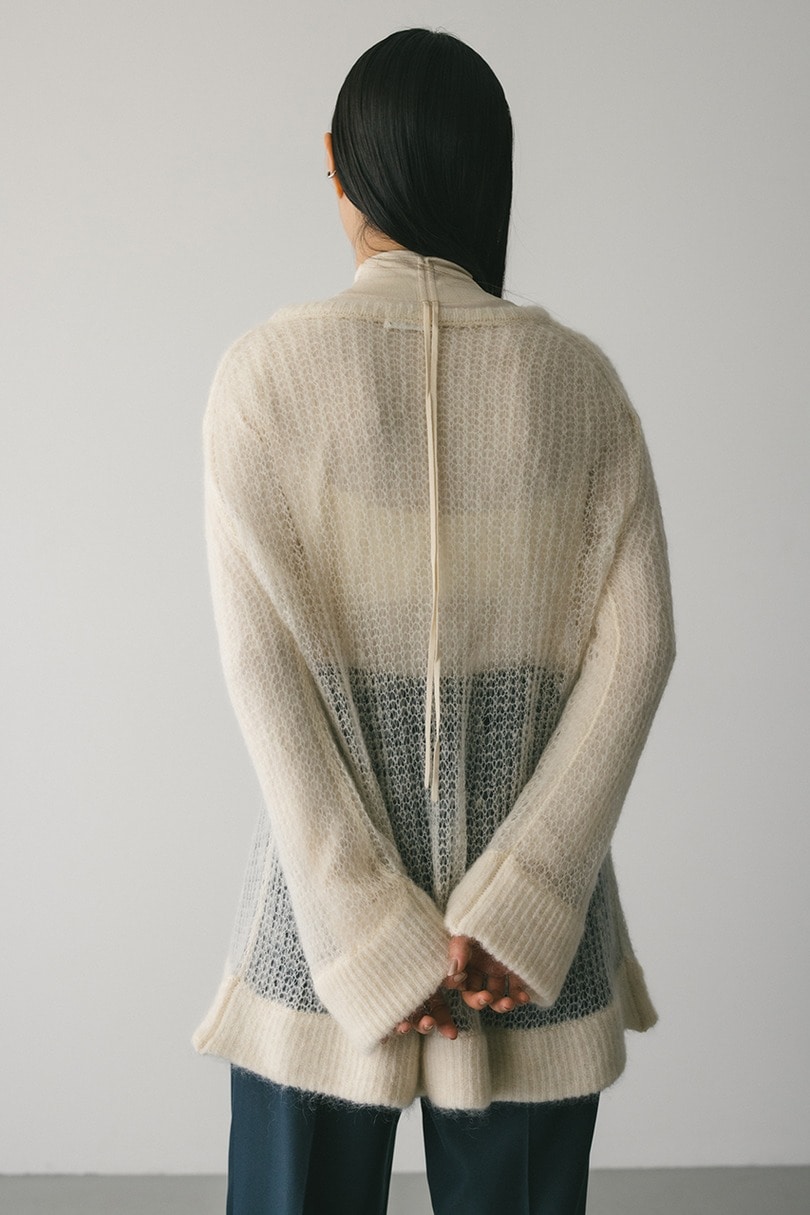 シュガーモヘアルーズニット 詳細画像 IVOY 7