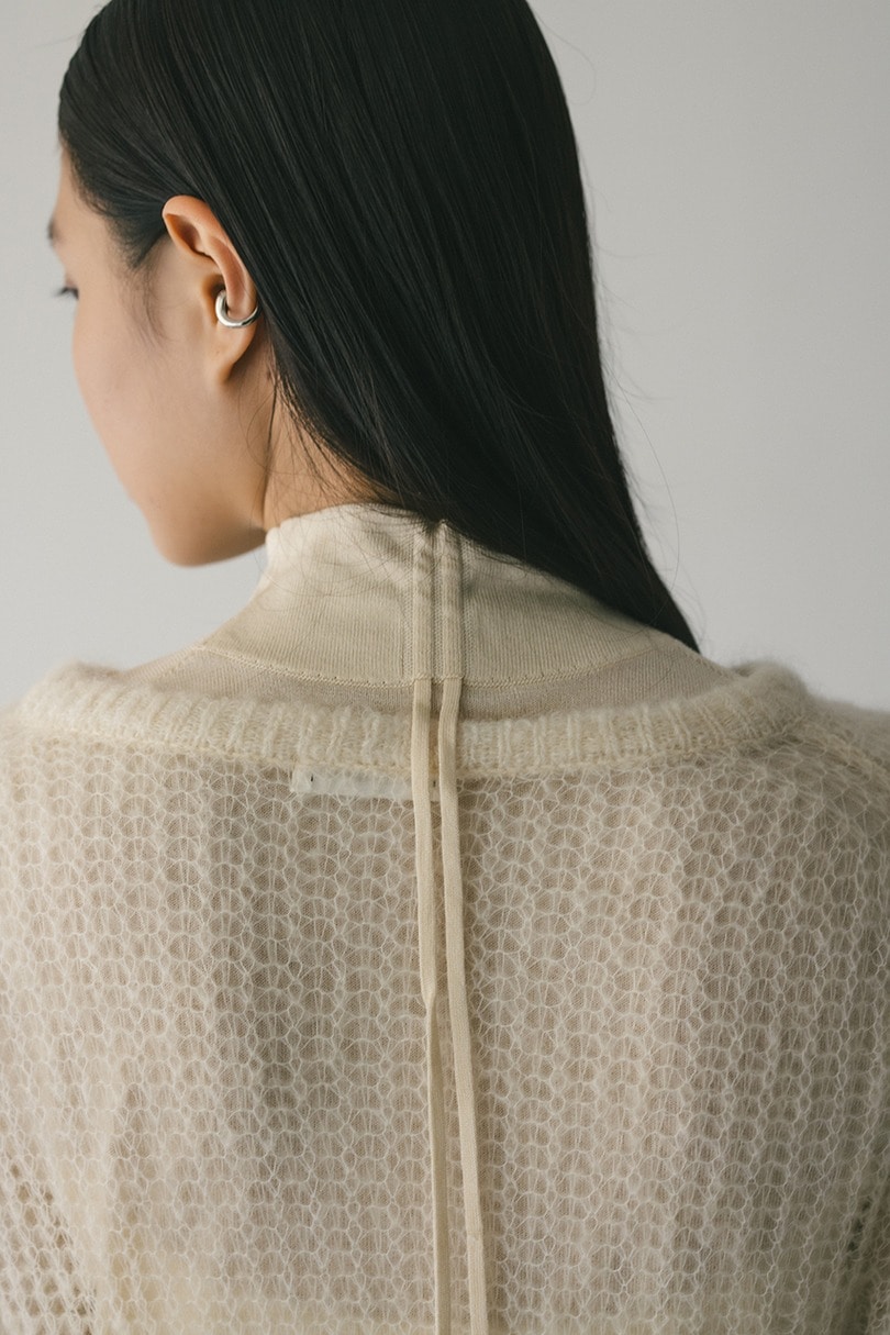 シュガーモヘアルーズニット 詳細画像 IVOY 8