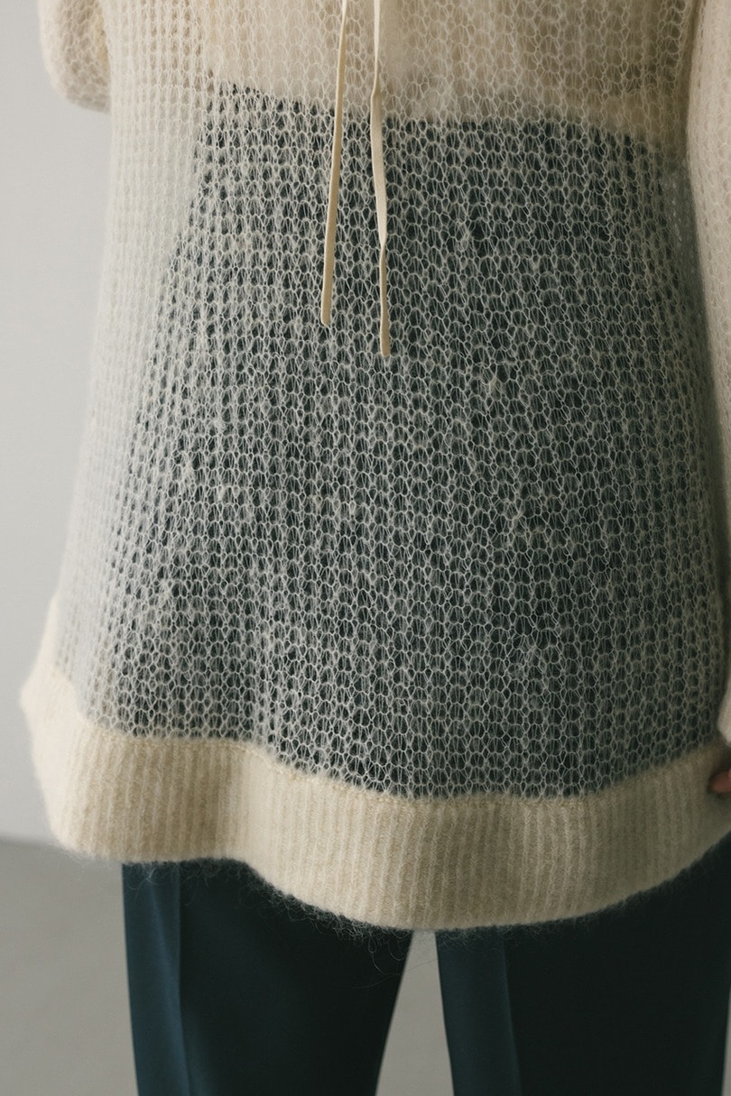 シュガーモヘアルーズニット 詳細画像 IVOY 9