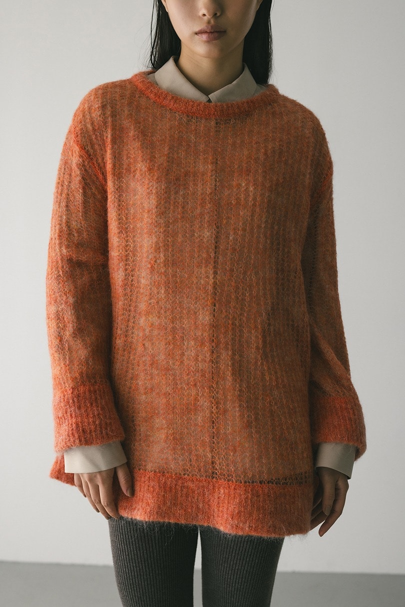 シュガーモヘアルーズニット 詳細画像 ORG 4