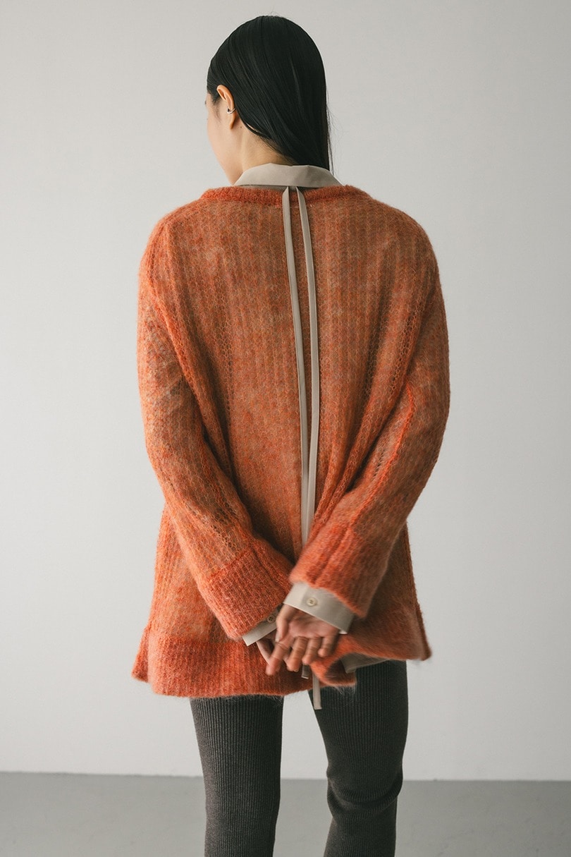 シュガーモヘアルーズニット 詳細画像 ORG 8