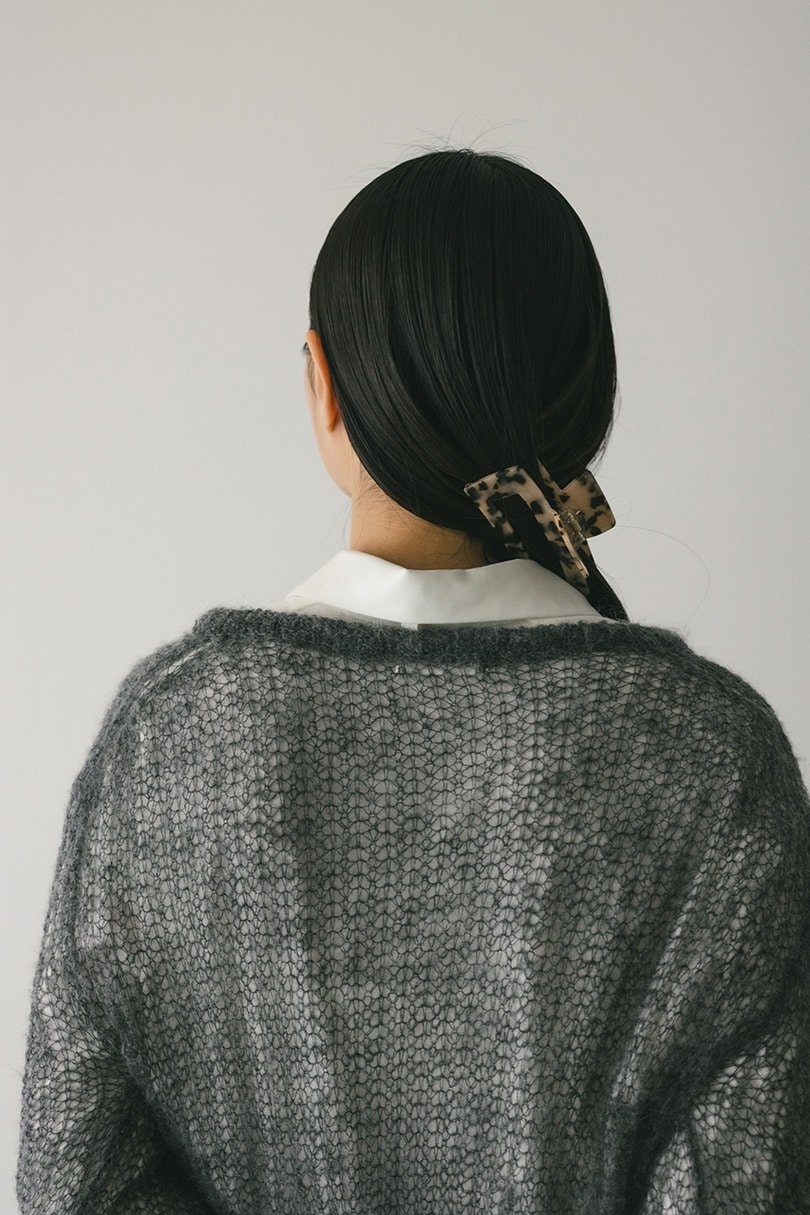 シュガーモヘアルーズニット 詳細画像 GRY 7