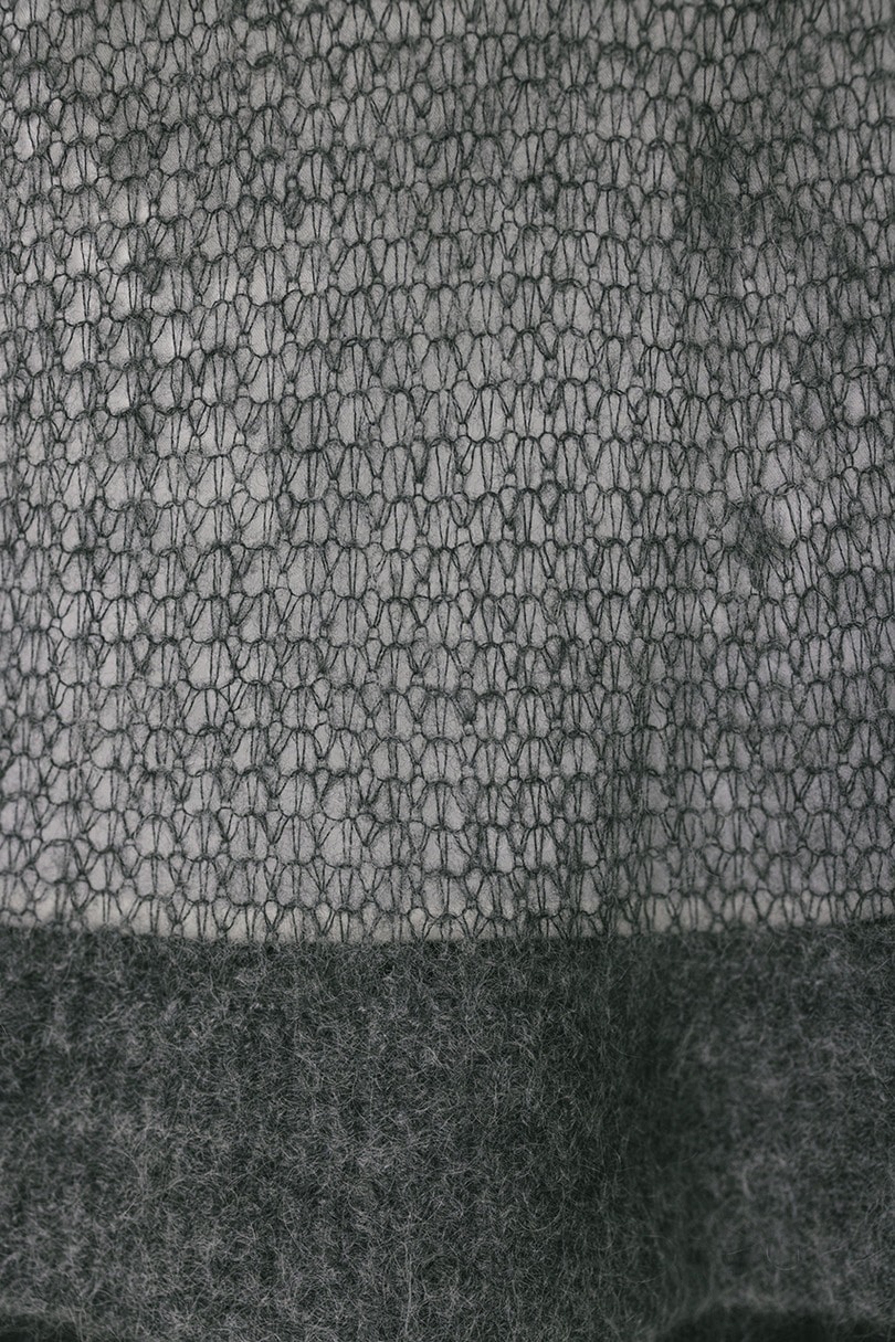 シュガーモヘアルーズニット 詳細画像 GRY 9