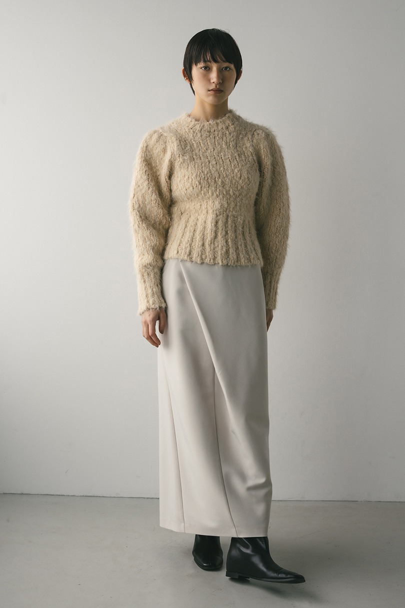 パワショルスラブシャギーニット 詳細画像 IVOY 2