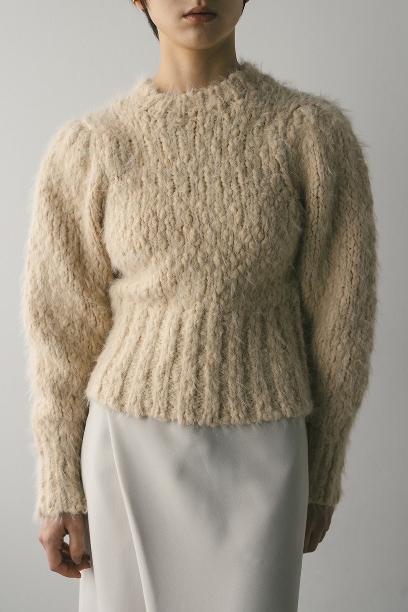 パワショルスラブシャギーニット 詳細画像 IVOY 3