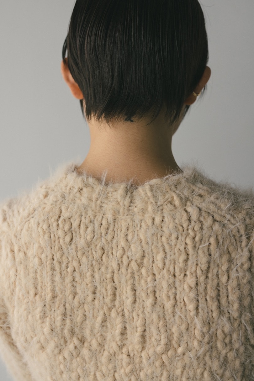 パワショルスラブシャギーニット 詳細画像 IVOY 8