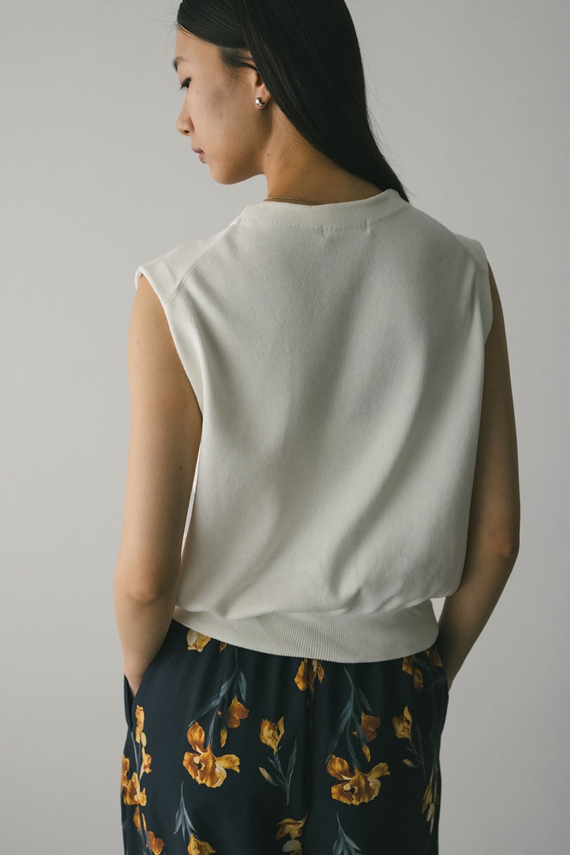 ルーズニットベスト 詳細画像 WHT 5