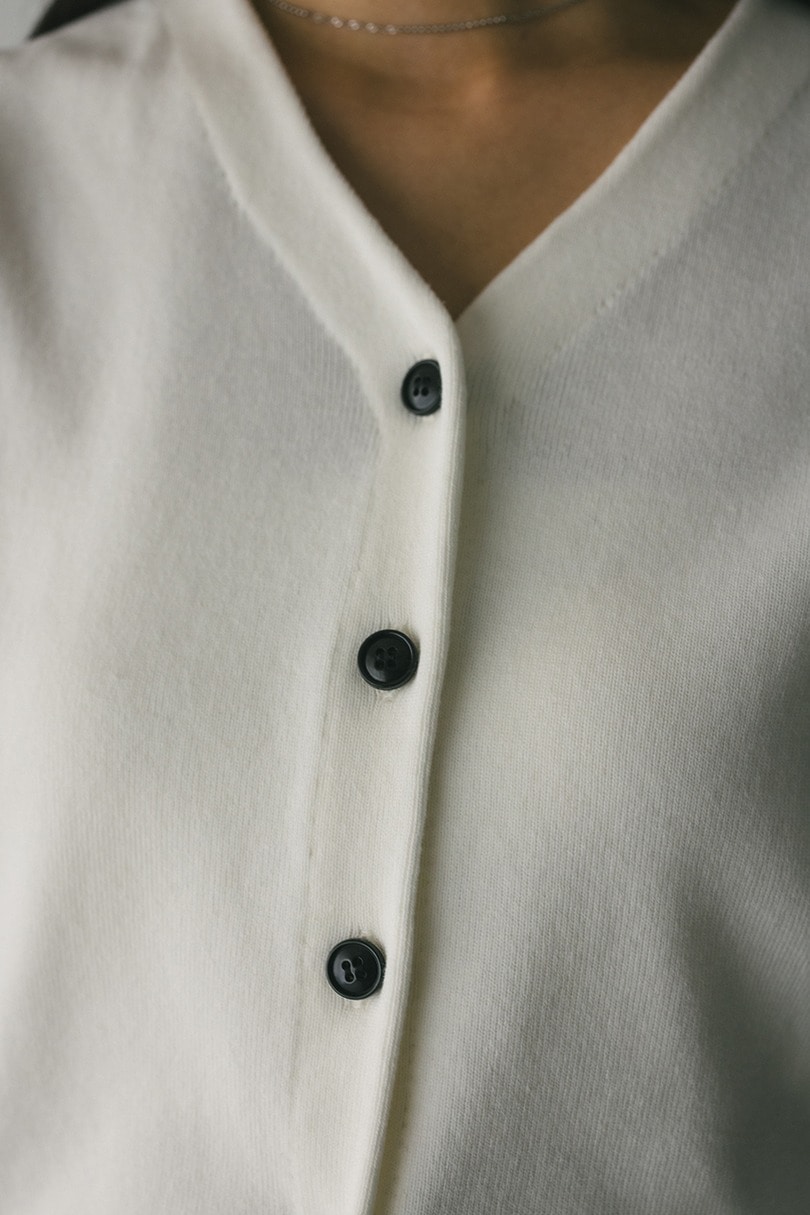 ルーズニットベスト 詳細画像 WHT 9