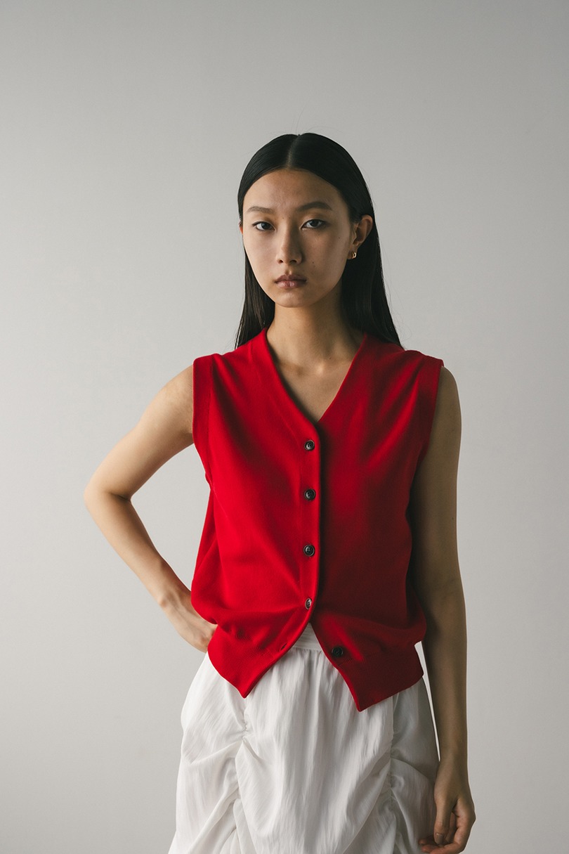 ルーズニットベスト