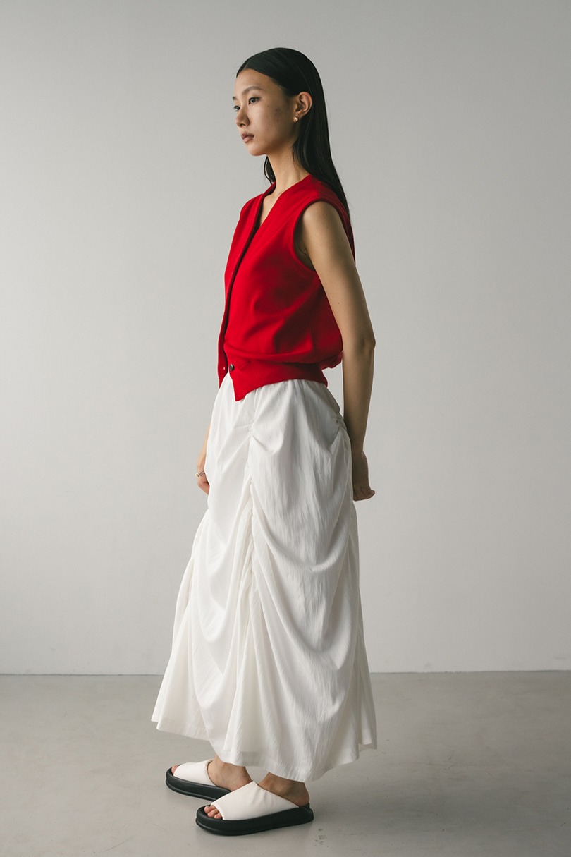 ルーズニットベスト 詳細画像 RED 3