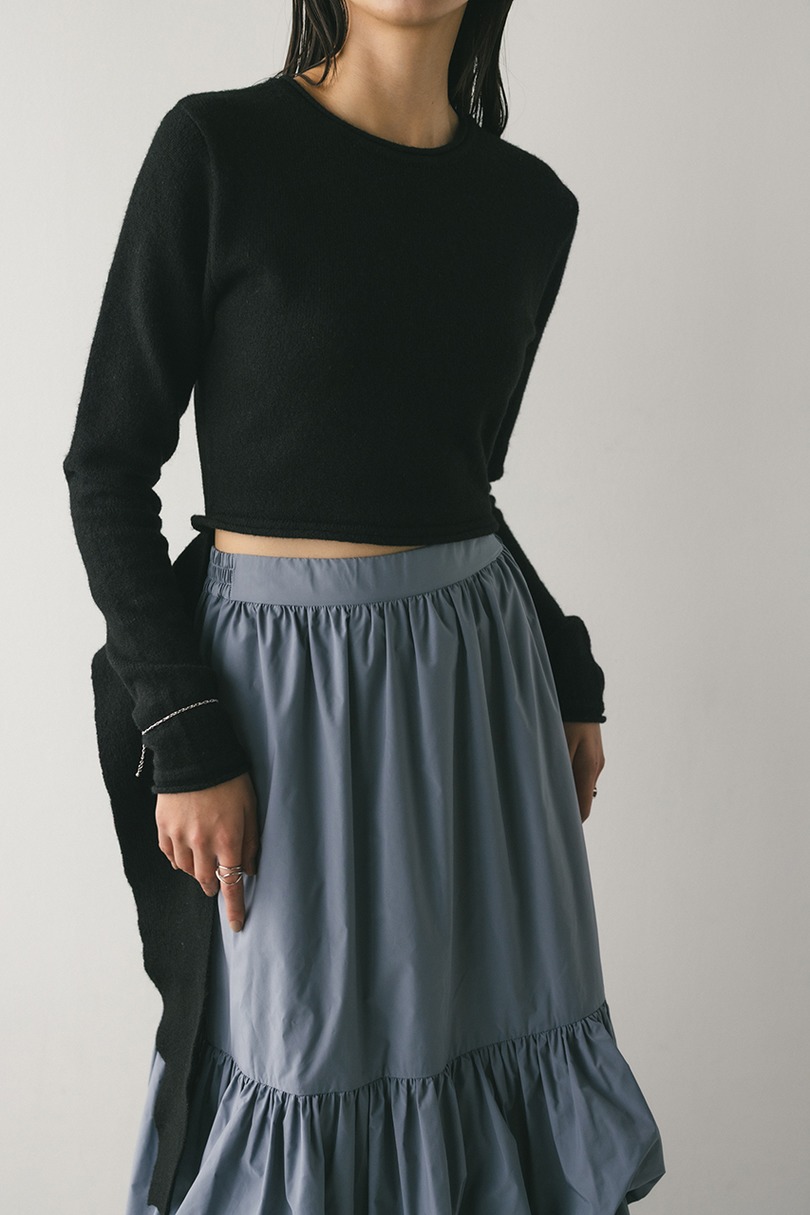 2WAYウエストマークニット 詳細画像 BLK 4