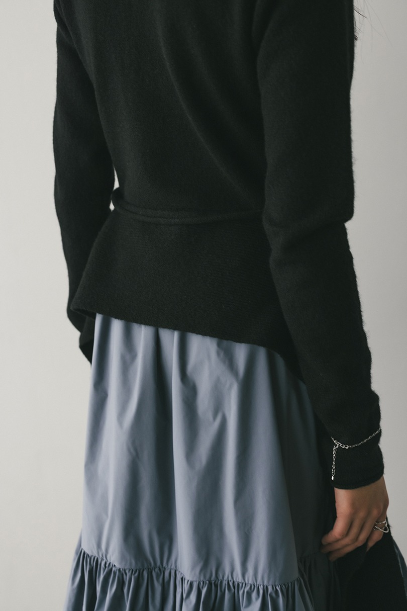 2WAYウエストマークニット 詳細画像 BLK 7