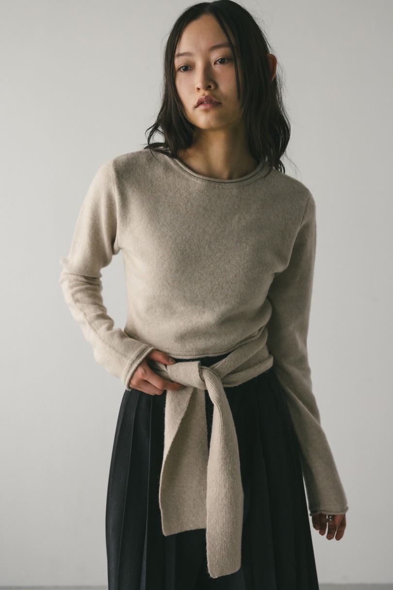 2WAYウエストマークニット