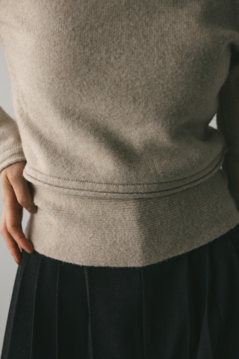 2WAYウエストマークニット 詳細画像 BEG 11