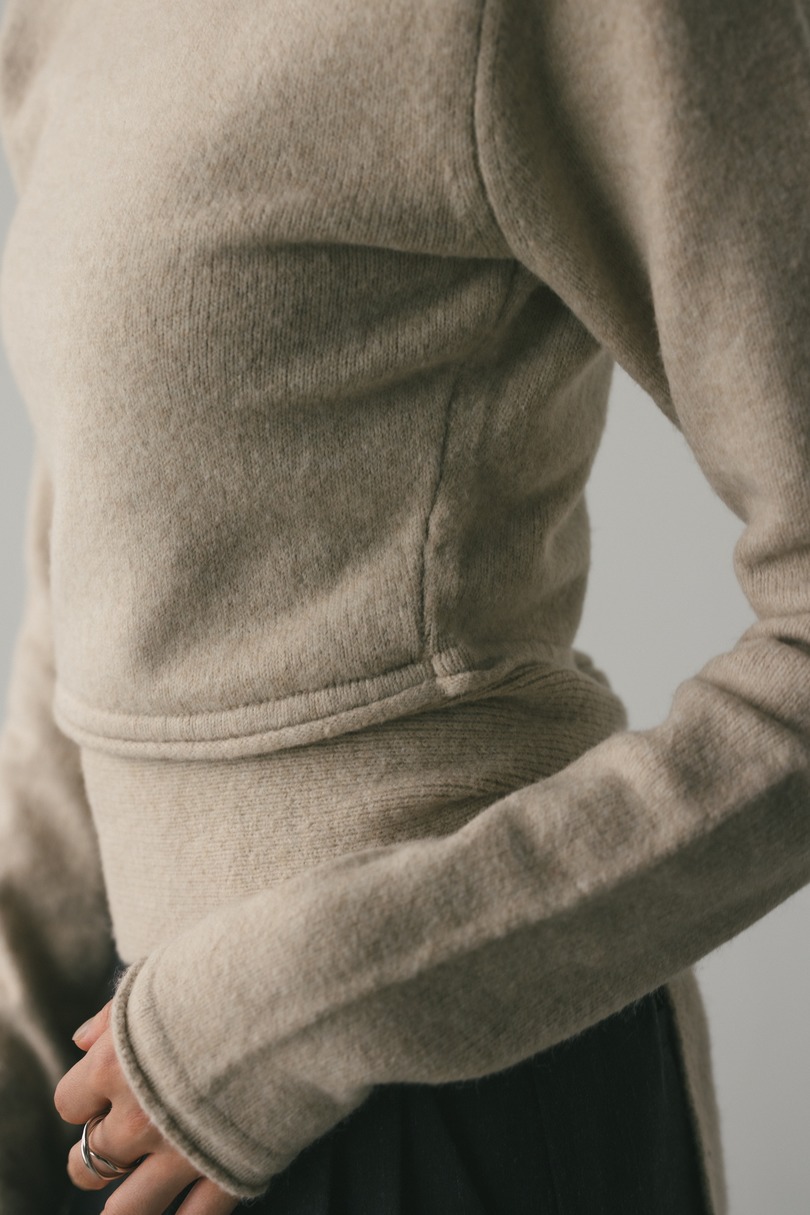 2WAYウエストマークニット 詳細画像 BEG 12