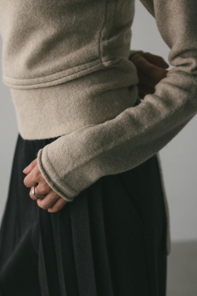 2WAYウエストマークニット 詳細画像 BEG 15