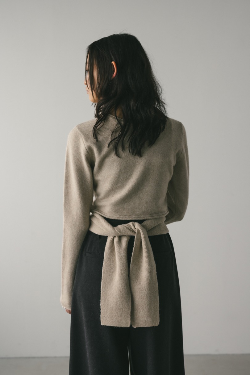 2WAYウエストマークニット 詳細画像 BEG 5