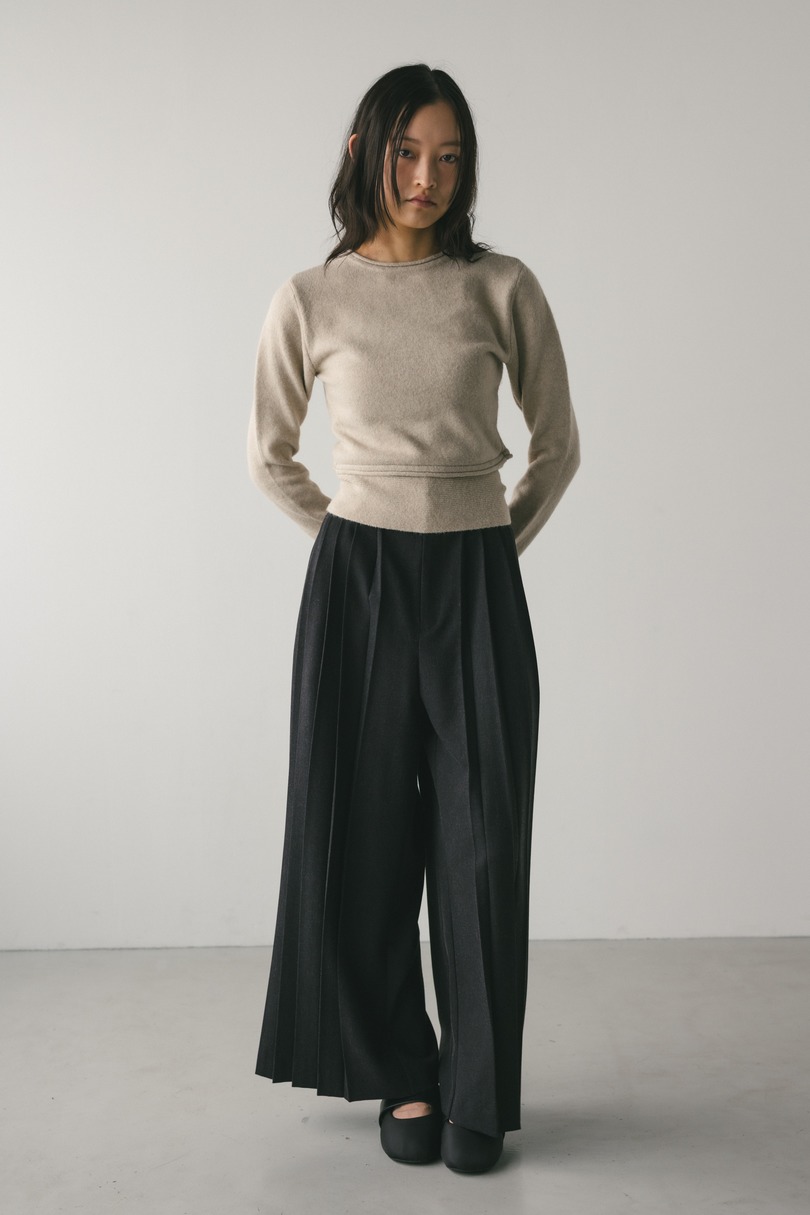 2WAYウエストマークニット 詳細画像 BEG 7