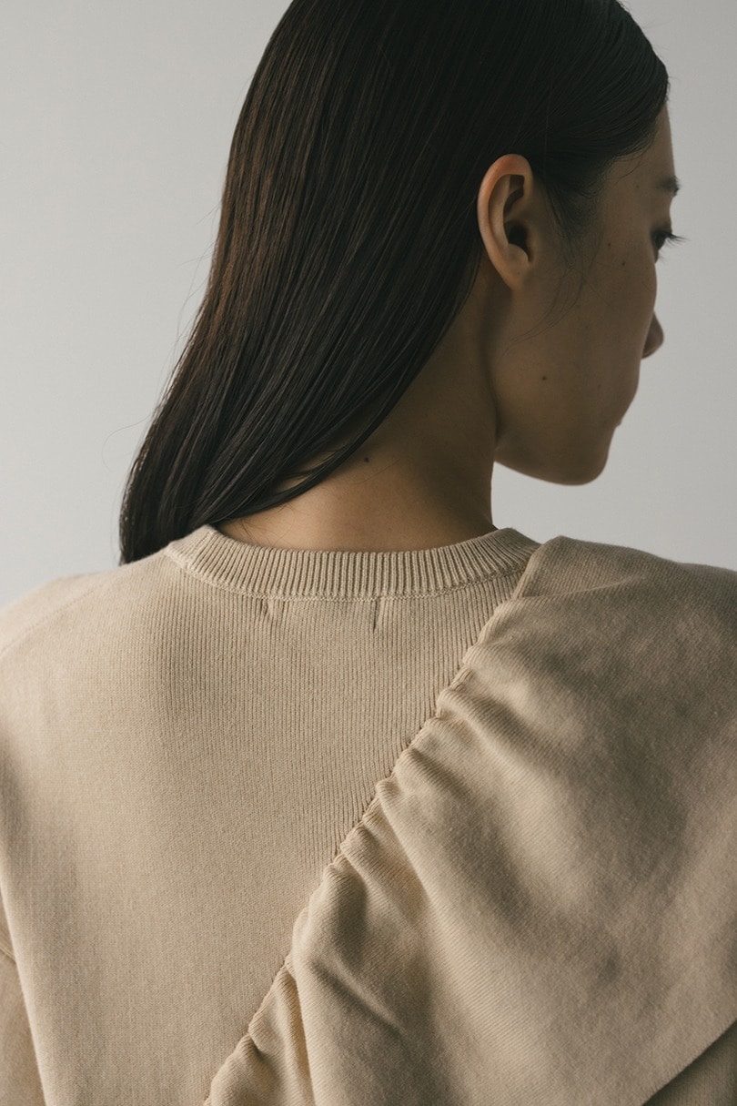 アシンメトリーフリルニット 詳細画像 IVOY 8