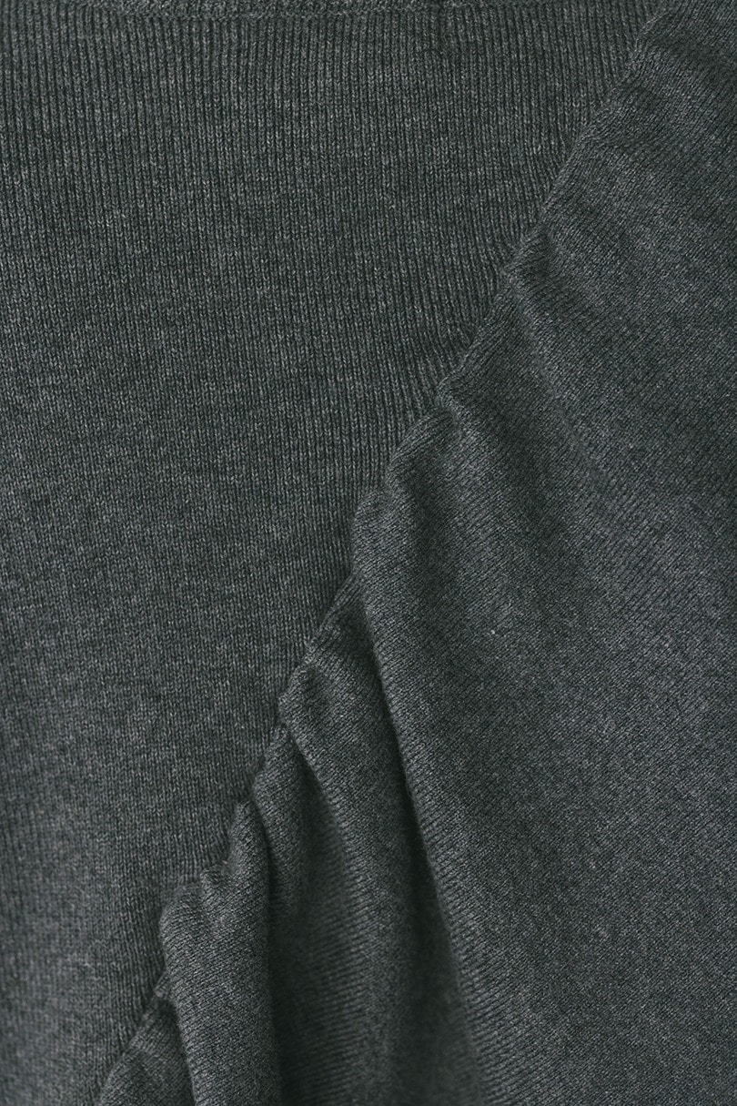 アシンメトリーフリルニット 詳細画像 GRY 11