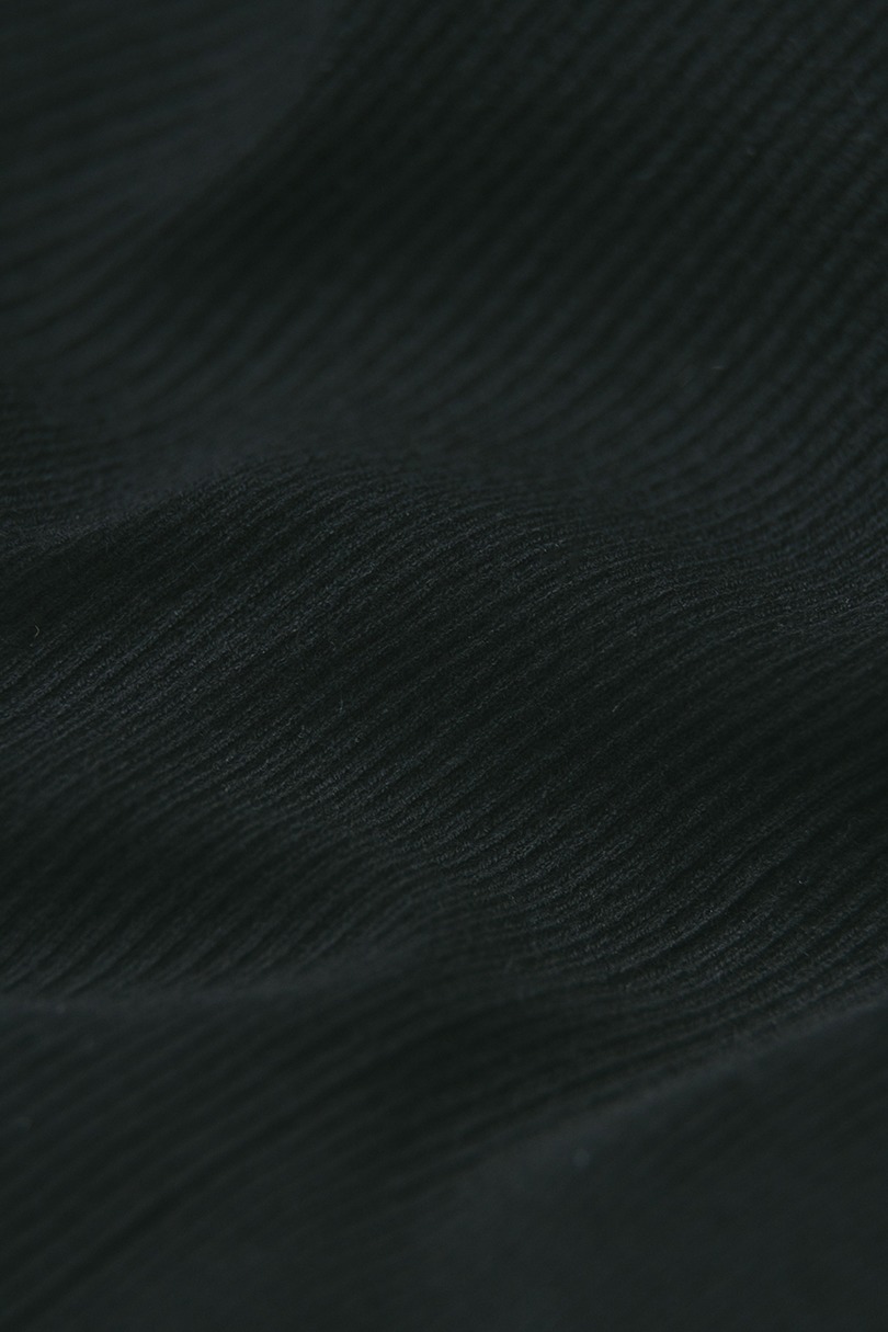 バックスリットニットレギンスパンツ 詳細画像 BLK 8