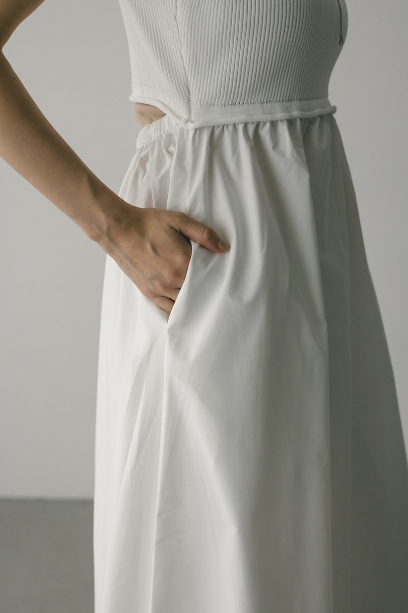 バックオープンコンビネーションワンピース 詳細画像 WHT 7