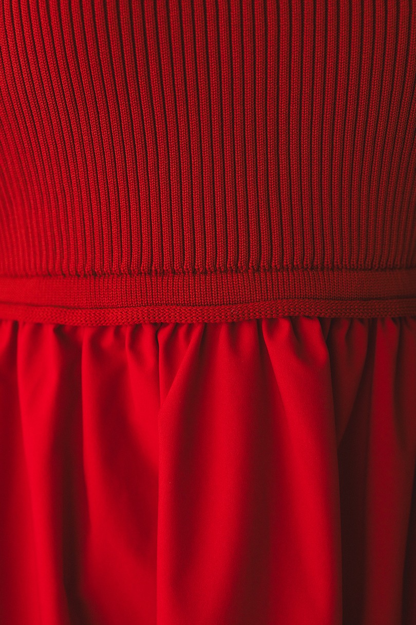 バックオープンコンビネーションワンピース 詳細画像 RED 10