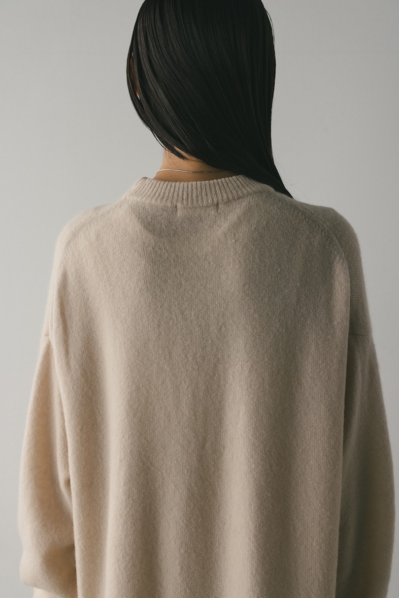 ルーズウールニットワンピース 詳細画像 IVOY 8