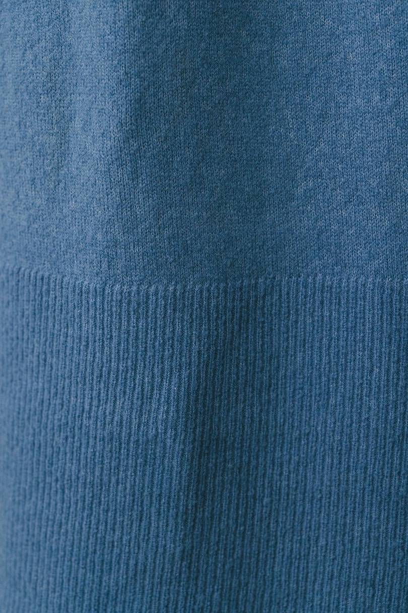 ルーズウールニットワンピース 詳細画像 BLU 9