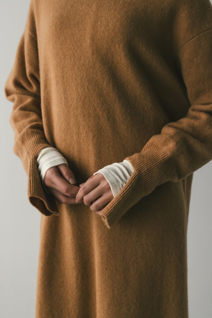 ルーズウールニットワンピース 詳細画像 CAM 5