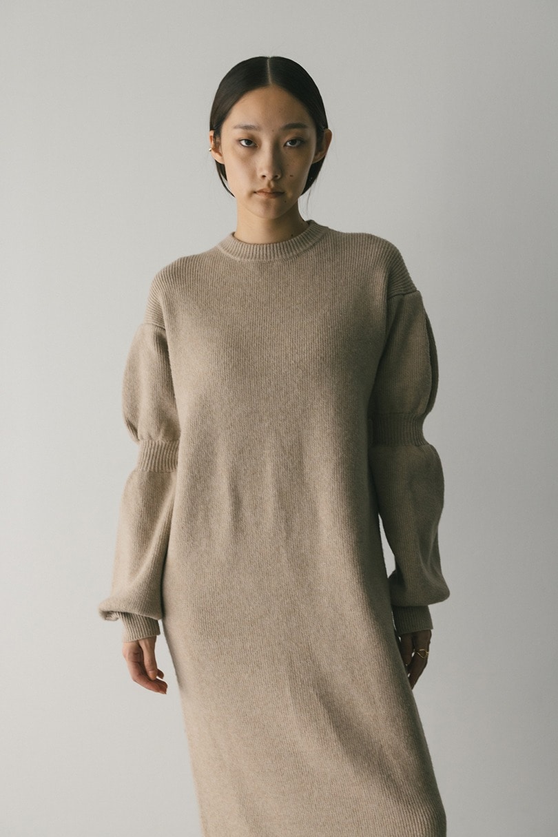 キャンディースリーブニットワンピース 詳細画像 BEG 5