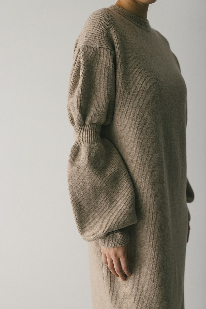 キャンディースリーブニットワンピース 詳細画像 BEG 7