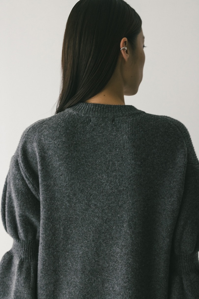 キャンディースリーブニットワンピース 詳細画像 GRY 10