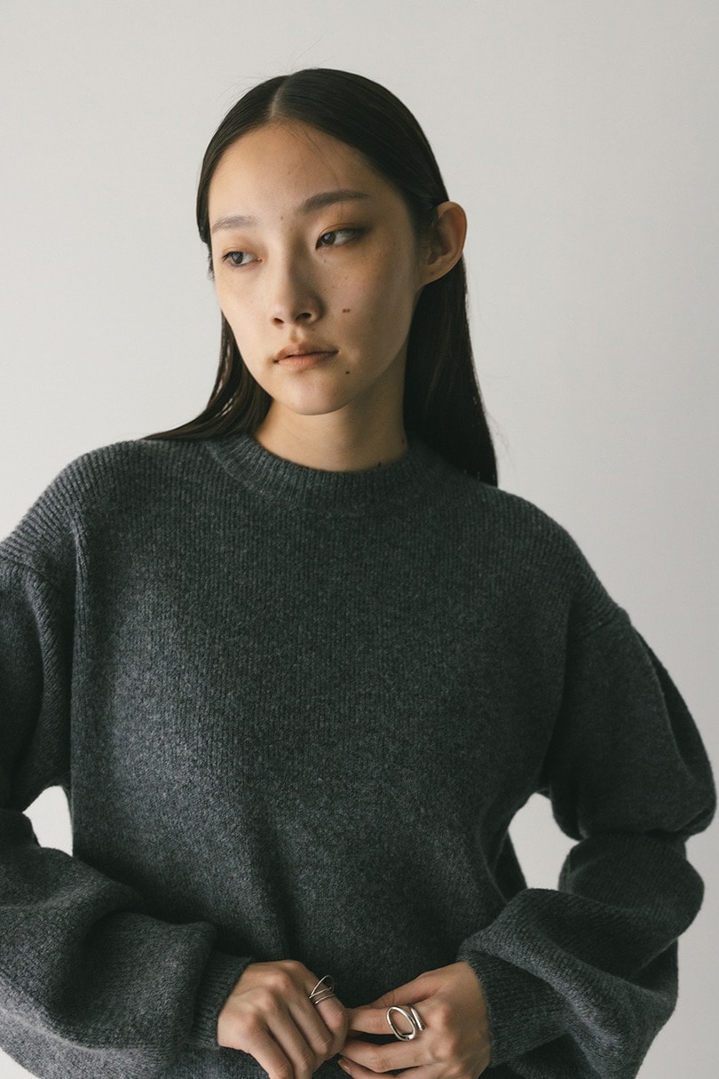 キャンディースリーブニットワンピース 詳細画像 GRY 6