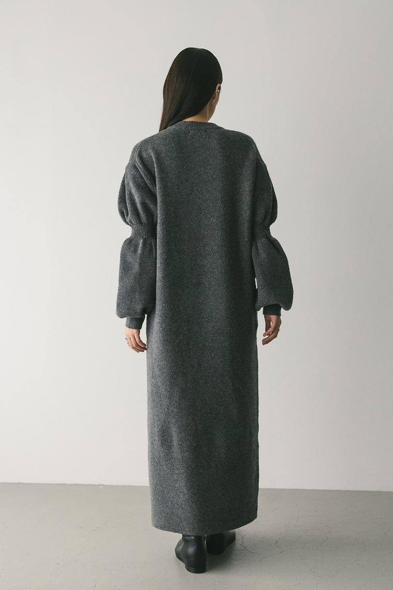 キャンディースリーブニットワンピース 詳細画像 GRY 9