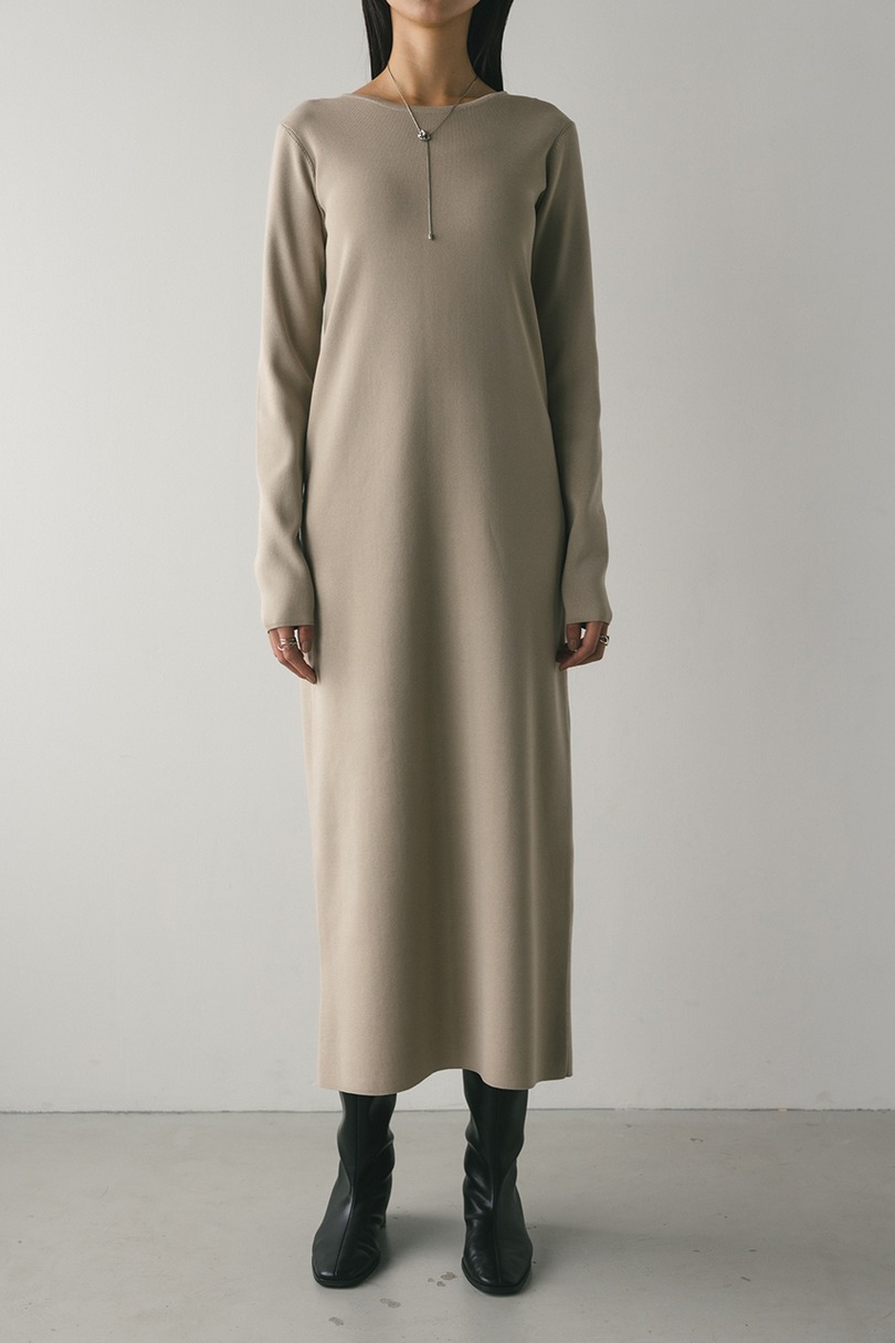 2ピースバルーンペプラムニットワンピース 詳細画像 BEG 8