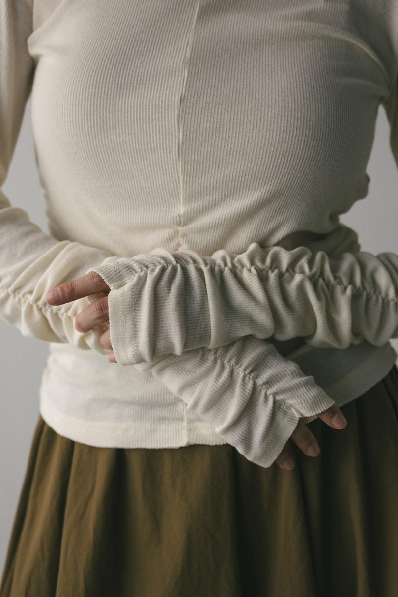 ギャザーソフトリブカットトップ 詳細画像 IVOY 4