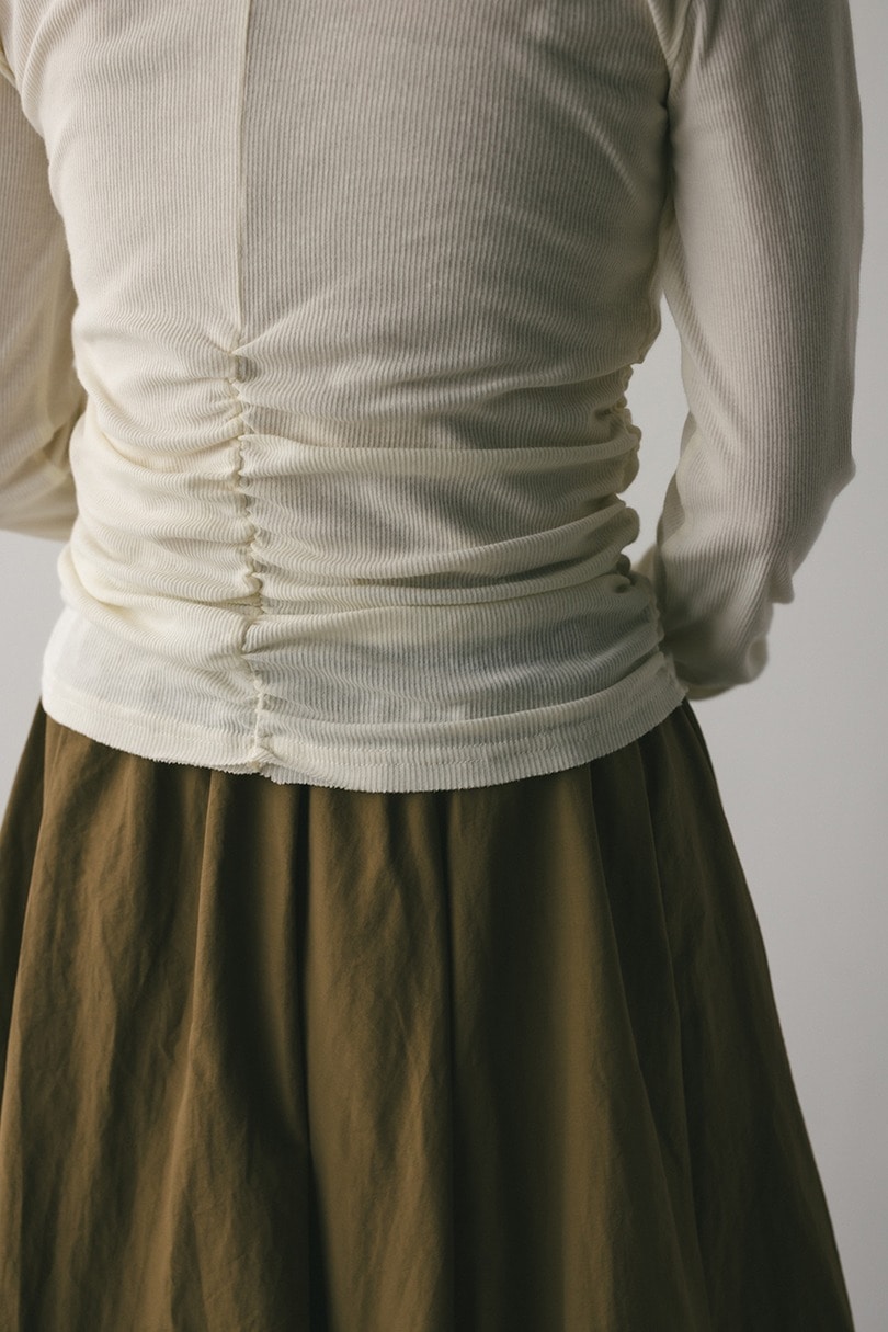 ギャザーソフトリブカットトップ 詳細画像 IVOY 8