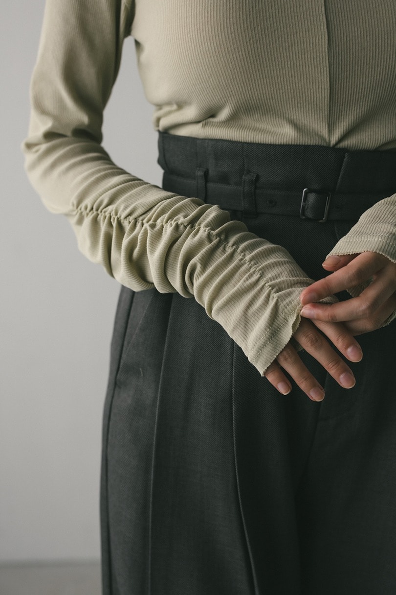 ギャザーソフトリブカットトップ 詳細画像 MINT 11