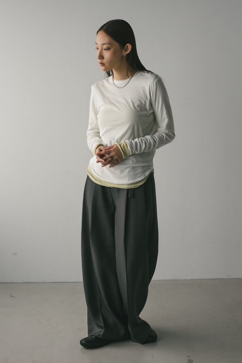 ロングスリーブスキントップ 詳細画像 WHT 3