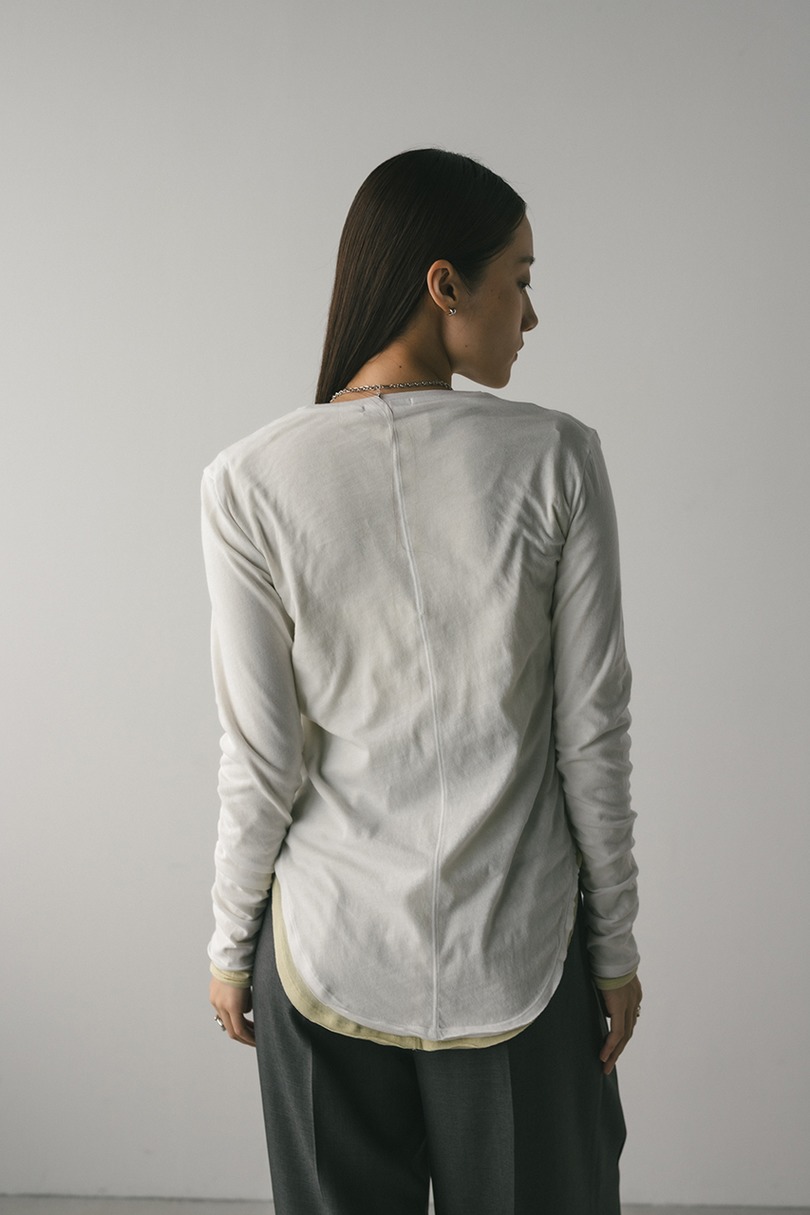 ロングスリーブスキントップ 詳細画像 WHT 6